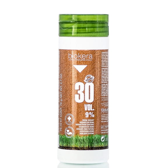 Salerm Biokera Natura Developer Cream Oxidant 30 Vol. 9% - 2.7 oz