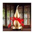 thumbnail image 4 of Feng Shui Decor-brass Lou With Red Strip For Perfect ,table,bookshelf,full Brass Artifactsb, 4 of 5