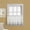 Gray, variant on CHF Abby 24" Floral Pattern Tier Curtain, Gray, Adult