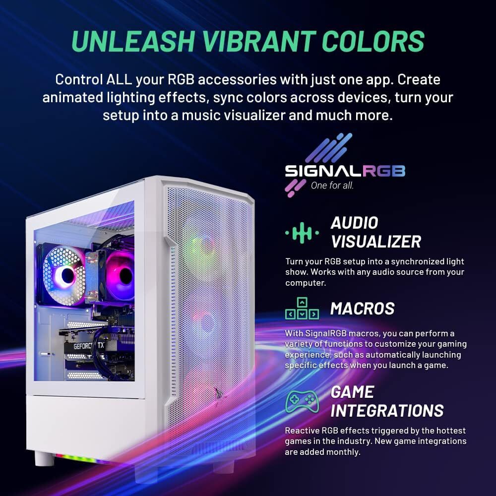 Skytech Archangel Gaming PC Desktop INTEL Core i5 13400F NVIDIA Geforce RTX 4060 Ti 1TB SSD 16GB RAM, AIO Liquid Cooling Windows 11