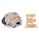 thumbnail image 1 of Adhesivo para casco con gancho y bucle, 5 piezas, color negro militar, barro gris, 1 of 5