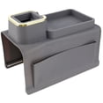 thumbnail image 1 of Couch Cup Holder Tray Non-Slip Sofa Armrest Tray Silicone Sofa Cup Holder Multifunctional Couch Armrest Tray Grey Couch Caddy with Cup Holder for Cups Glasses Remote Control Phone, 1 of 9