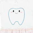 thumbnail image 4 of Inktastic Cute Tooth Girls Toddler Dress, 4 of 5