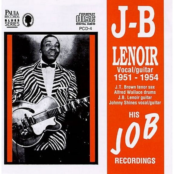 J.B. Lenoir - 1951-1954 His J.o.b. Recordings - Music & Performance - CD