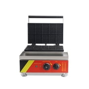 INTBUYING Electric Rectangle Waffle Maker Nonstick Belgian Baker