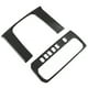 thumbnail image 4 of Pegatina para palanca de cambios, 2 piezas de fibra de carbono auténtica para decoración interior de coche, embellecedor para panel de cambios, funcionalidad inteligente, 4 of 9