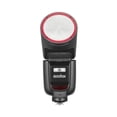 thumbnail image 2 of Godox V1 Pro C V1Pro-C USA Version Camera Flash Compatible for Canon Camera Flash Speedlite,76Ws 2.4G TTL 1/8000 HSS,500 Full Power Flashes,1.3s Recycle Time,2980mAh Li-ion Battery,LED Modeling Lamp, 2 of 8