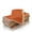 Rust, variant on FINGERCRAFT Cloth Napkin Cotton Cheesecloth Double Gauze 8 Pack with Classic Lace, 20” x 20”, Rust
