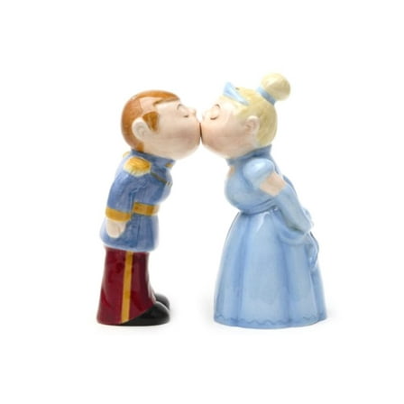 Pacific Trading Salt & Pepper Shakers Set - Royal Couple New Ceramic Kitchen Gifts 8352