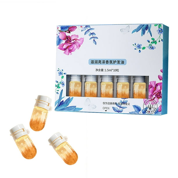 Aceite capilar con aceites esenciales, solución de cuidado capilar 50 ml