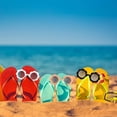 thumbnail image 3 of 3 Pcs Lunettes de Soleil Rondes à Fleurs Mignonnes pour l'Extérieur et la Plage Lunettes de Soleil Lunettes pour Enfants, 3 of 7