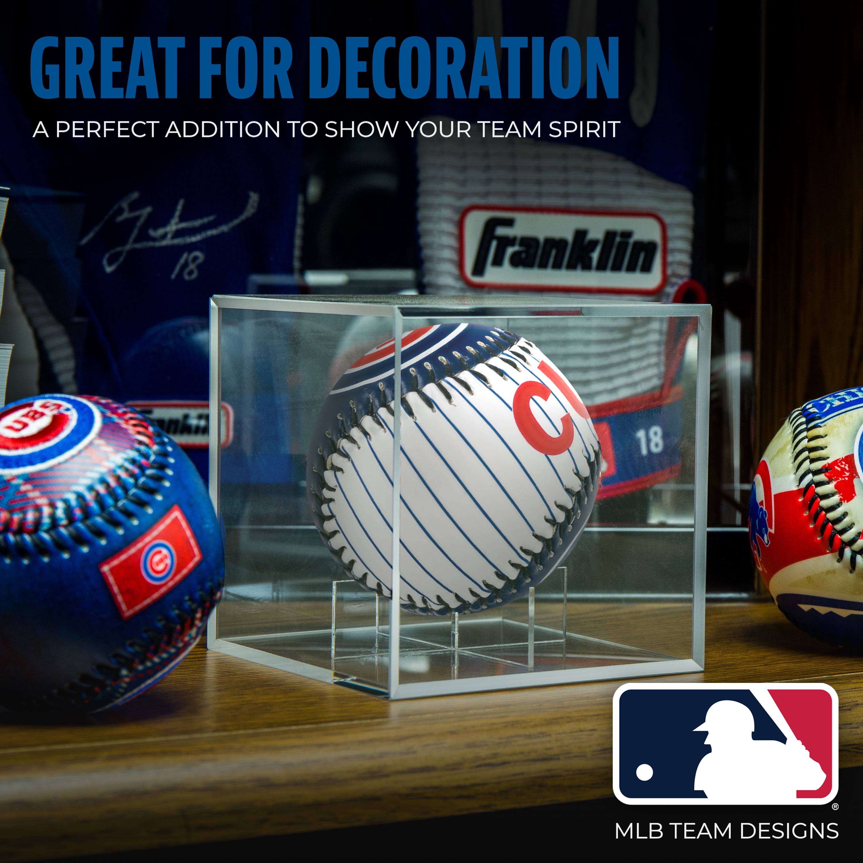 Franklin Sports MLB Chicago Cubs Soft Strike Baseball, Gloss/Pearl
