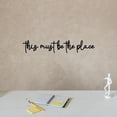 thumbnail image 5 of Handmadetneonsign This Must Be The Place Words Metal Wall Art Light, Letters Quote Sayings Metal Sign Wall Decor, Home Metal Decor, 5 of 5