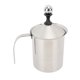 thumbnail image 5 of Espumador De Leche Manual, Acero Inoxidable 304, Apto Para Lavavajillas, Fácil Limpieza, Jarra Para Espumar Leche De Mano, Espuma Rica Para Chocolate Caliente, 5 of 7