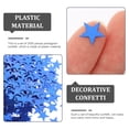 thumbnail image 2 of Miangastore Blue Plastic Confetti for Decoration with Cute Pentagram Shape 2000pcs 10mm, 2 of 8