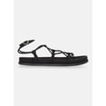 thumbnail image 2 of No Boundaries Women's Lace up Sandals, 2 of 6