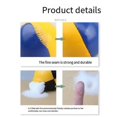 thumbnail image 2 of PU Hand Throwing Ball Elastic Soft Rubber High-End Magic Juggling Ball Acrobatics Props Hand Throwing Ball,C, 2 of 5