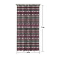 thumbnail image 5 of Green and Red Christmas Pattern Shower Curtain 36"x72" ,Bathroom Decorative Shower Curtains Set with 12 Hooks,Modern Waterproof Washable Shower Curtain, 5 of 6