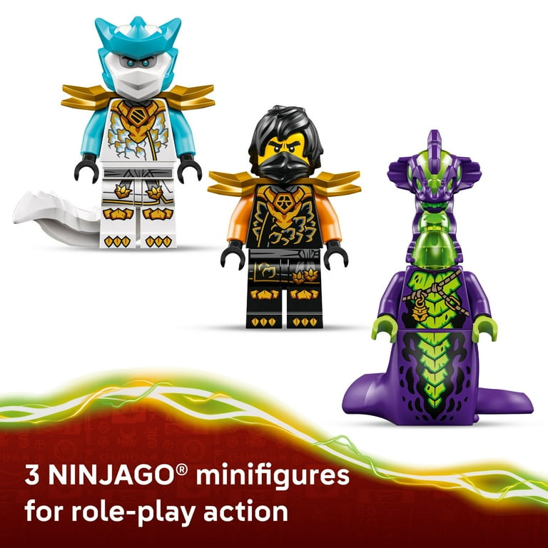 LEGO NINJAGO Cole‚Äôs Mission Mech & Dragon Zane Building Toy