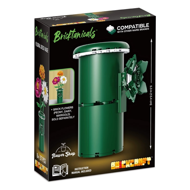 Brickcraft Bricktanicals Floral Deco Vase Building Kit photo 8
