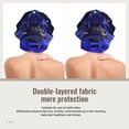 thumbnail image 2 of Logiee Steel Skull Print Silk Bonnet Satin Bonnet for Sleeping Women and Men,Double Layer Hair Bonnet for Curly Braids Hair, 2 of 6