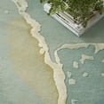 thumbnail image 6 of Nourison Prismatic Modern Abstract Grey/Seafoam 5'6" x 7'5" Area Rug, (5x7), 6 of 8