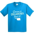 thumbnail image 3 of Inktastic Someone in Oklahoma Loves Me Youth T-Shirt, 3 of 5