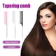 thumbnail image 5 of Jumpingount Peines de cola de rata, largos, portátiles, sólidos, resistentes al calor, duraderos, prevención electrostática, peine de Cuidado del cabello Rosado, 5 of 6