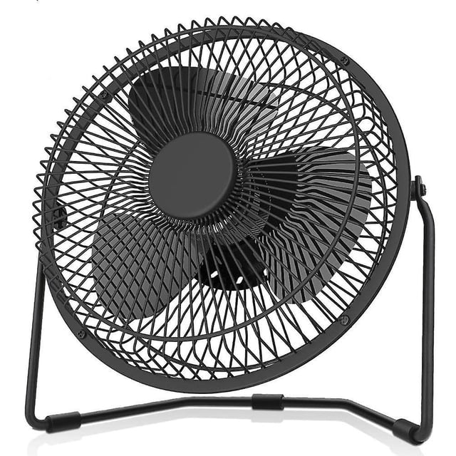 Ventilador portátil recargable oso de fresa 8 pulgadas 5000 mAh 4 velocidades silencioso