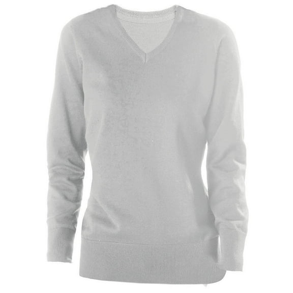 Kariban Womens Cotton Acrylic V Neck Sweater