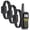 Blackyellow Remote, variant on Dog Vibration Collar with Controller for 2 Dogs,No Shock Dog Training Collar with Remote,Strong Vibrating Dog Collar for Dogs 5-120lbs,Beep and Vibrate Only,9 Types,3300ft Range,No Prongs