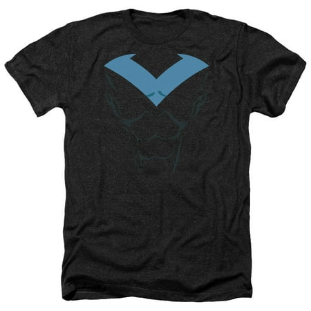 Batman - Nightwing Costume - Heather Short Sleeve Shirt - X-Large