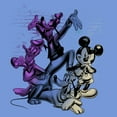 thumbnail image 2 of Boy's Mickey & Friends Mickey & Friends Ombre Group  Performance Graphic Tee Royal Blue Heather Medium, 2 of 4