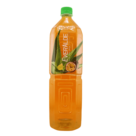 EverAloe Passion Fruit ALOE VERA Drink, 50.7 fl.oz. (Pack of 1) | Aloe Vera Juice
