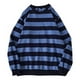thumbnail image 1 of Camisa Manga Larga Hombre Otoño Invierno Cuello Redondo Raya, 1 of 3