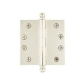 thumbnail image 5 of Grandeur 809022 Solid Brass 4 X 4" Plain Bearing Square Corner Mortise Door Hinge - Brass, 5 of 7