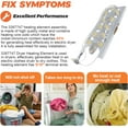 thumbnail image 3 of W11344457 Dryer Heating Element 3387747 and DC47-00019A Dryer Heating Element by, 3 of 6