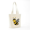 thumbnail image 7 of CafePress - Cute Chevron Winged Bumble Bee Tote Bag - Unisex Canvas Tote Bag, Beige, 1-Piece, 7 of 7
