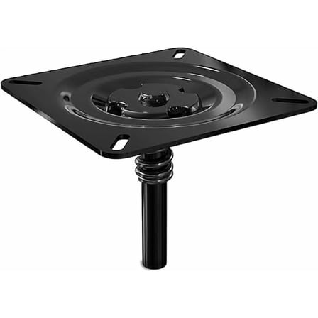 Boat Seat Base Pedestal Boat Seat Pin Mount Plated for 3/4″ Marine Pedestal Post, Zinc Plated Steel Swivel Mount Compatible for Marine Pontoon & Jon Boats, 1Pack