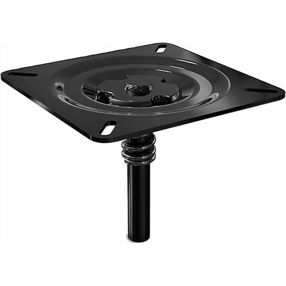 Boat Seat Base Pedestal Boat Seat Pin Mount Plated for 3/4″ Marine Pedestal Post, Zinc Plated Steel Swivel Mount Compatible for Marine Pontoon & Jon Boats, 1Pack