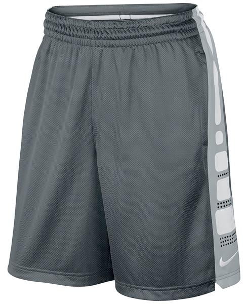 nike elite shorts grey