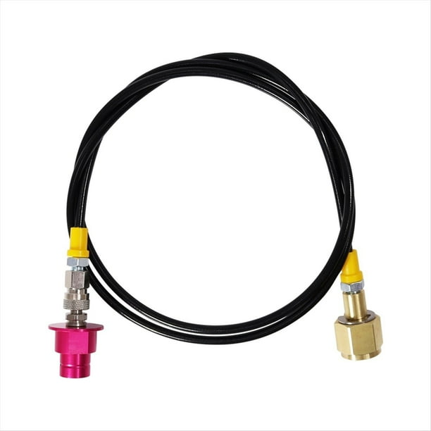 Adaptador de Conector Rápido de CO2 para Máquina Soda Terra, Adaptador de Manguera de Plástico CGA320 para DUO/TERRA/ART/Crystal3.0/