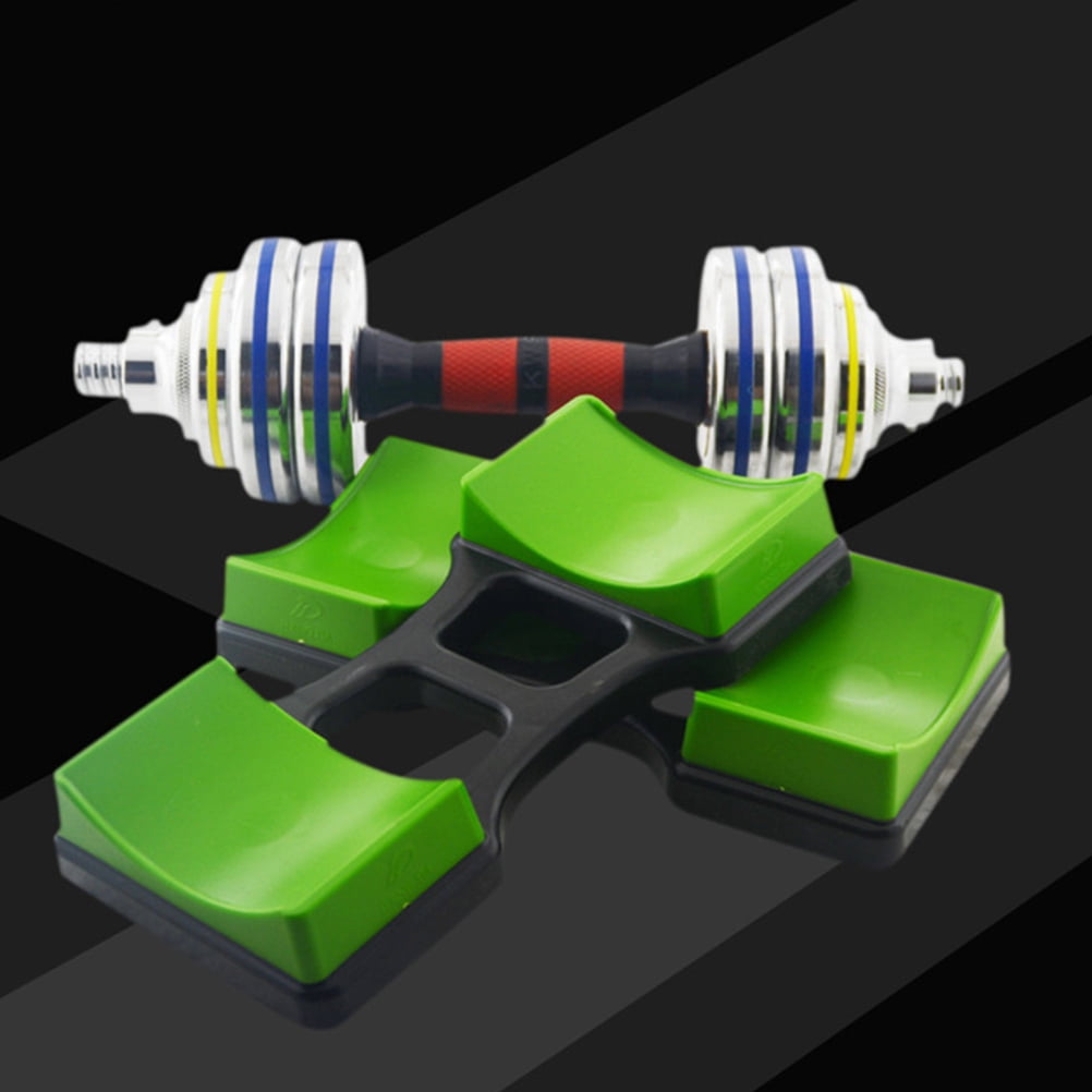 Houderco Dumbbells Stand Rack Plastic 4Pcs 9.6X4.1X1.6In