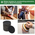 thumbnail image 7 of Unique Bargains Sandpaper Hook & Loop Sanding Sheets 50x50mm Black 60 Grit Round Efficient Grinding and Polishing Automobile Manufacturing and Repair Metal Processing, 7 of 7
