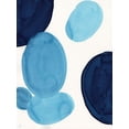 thumbnail image 2 of Lee, Judson 15x18 White Modern Wood Framed Museum Art Print Titled - Shades of Blue II, 2 of 4