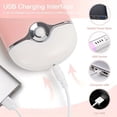 thumbnail image 2 of 1pc Grafting Planting False Eye Lash Blow Dryer Mini Handheld Small Fan USB Charging Leafless Fan Eyelash Tool, 2 of 5