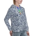 thumbnail image 2 of KLL Paisley4 for Womens Pullover Hoodie with Pocket Hooded Long Sleeve Shirts Sweatshirt for Women-XX-Large, 2 of 7