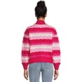 thumbnail image 3 of 99 Jane Street Women's Mock Neck Pullover Sweater with Long Sleeves, Midweight, Sizes XS-XXXL, 3 of 5