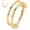 Gold, variant on 316L Surgical Steel Conch Helix Piercing Jewelry Cartilage Hoop Earring Septum Ring Nose Ring Rook Lobe Daith Tragus Piercing Jewelry 16G Double/Triple Hoop