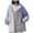 Light Blue, variant on Women's Rain Hoodie (Standard & Plus Size) | Wind & Waterproof With Adjustable Hood & Drawcord Hem (Beige, S)